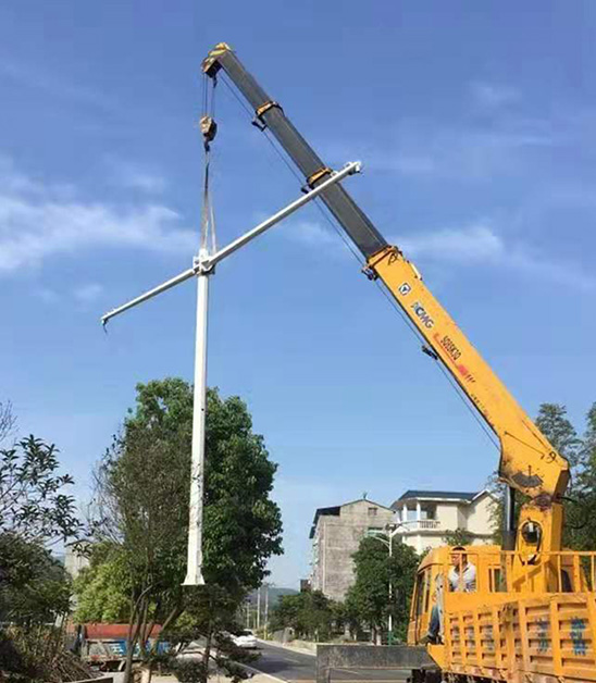 重慶道路監(jiān)控立桿T型工程